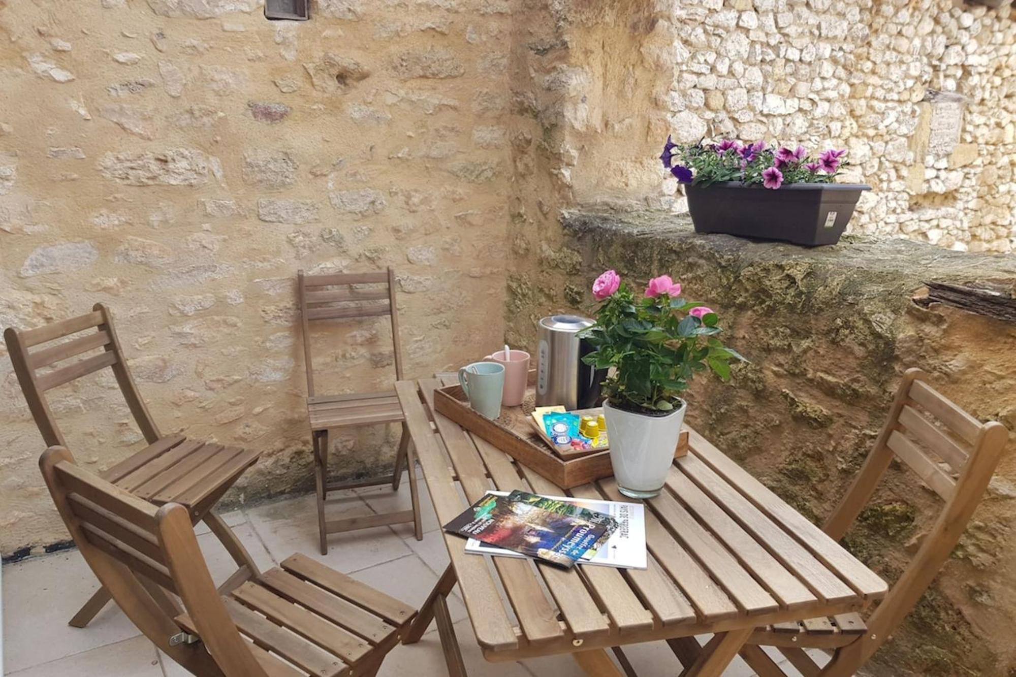 Monpazier Situation Ideale Lumineux Terrasse Екстер'єр фото