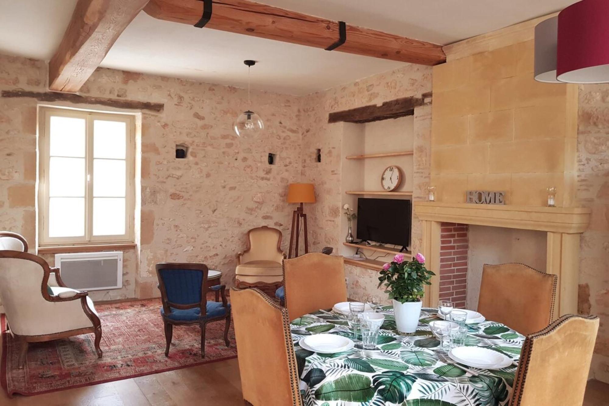 Monpazier Situation Ideale Lumineux Terrasse Екстер'єр фото